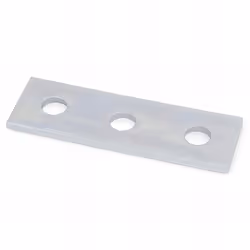 25 plaque d'union indextrut, zingué - 40 x 138 x 5 mm Caractéristiques : Gamme du profilés galvanisés indextrut pour charges  ...