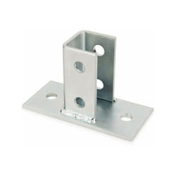 Index - Support base rectangulaire 'u' trut - Zingué M12 (41/21-41/41) - Boite de 12