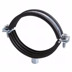 Colliers renforçés isophonique Pour les tuyaux de diamètre 18 à 1 250 mm Terminaison superficielle : zingué électrolytique, r ...