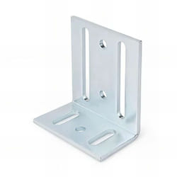 Index - 10 connecteurs bois équerres 35 x 75 x 65 mm, réglable, zingué