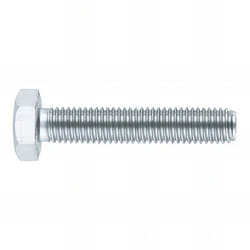 Index - 250 vis métriques M6 x 25 mm avec tête hexagonale totalement filetée, Inox A2