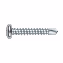 Vis auto-perceuses filetées à tôle et PVC - Tête bombée - Empreinte Torx/OXBIT - Zinguée 4,2 x 25 - Boite de 500