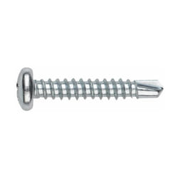 Index - Vis auto-perceuses filetées à tôle et pvc - Tête bombée - Empreinte Torx/OXBIT - Zinguée 4,8 x 110 - Boite de 100