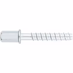 Boite de 50 - Vis a béton - Tête filetage femelle - Recouvrement zingué - Homologué ETE Option 2 Ø6 x 35 (M8-M10)