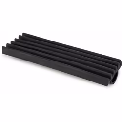 Profilé en caoutchouc isophonique pour support 27 mm