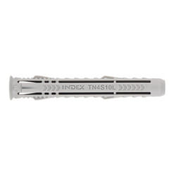 Index - Cheville nylon quadruple expansion pour tout type de materiaux - Long cheville 8 x 60 Ø8 - Boite de 50
