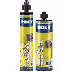 Boite de 12 - Fixations chimiques - Polyester universel - Homologuée ATE Option 8 410 ml