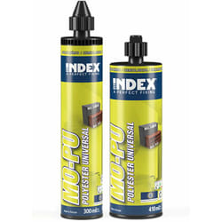 Boite de 12 - Fixations chimiques - Polyester universel - Homologuée ATE Option 8 410 ml