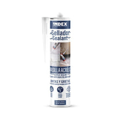 Index - Mastic de scellement sur base acrylique 280 ml (Blanc)