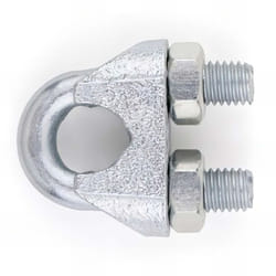 100 serre-câbles D. 8 mm DIN-741, zingué