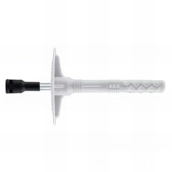 Index - 200 chevilles de fixation de panneaux isolants 10 x 160 mm (d. 10 mm) avec clou métallique