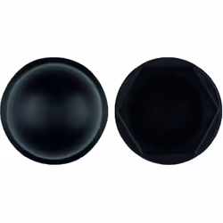 Bouchon en plastique pour MT - Noir M16 - Boite de 100