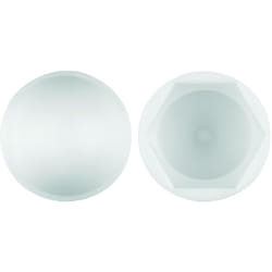 Index - Bouchon en plastique pour mt - Blanc M10 - Boite de 250