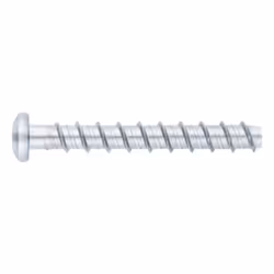 Vis a béton avec recouvrement zingué - Homologué ETE Opt.1 - Tête bombée Ø5 x 60 - Boite de 100