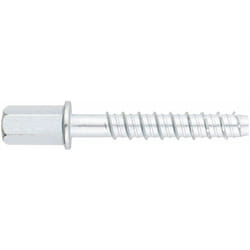 Boite de 50 - Vis a béton - Tête filetage femelle - Recouvrement zingué - Homologué ete Option 2 Ø5 x 35 (M6)