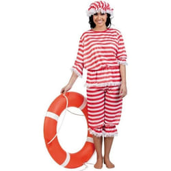 Déguisement de baigneur femme - Widmann - Rouge - Polyester - Intérieur