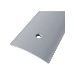 Seuil demi-bombé pré percé L.83cm x larg.30mm ELTON Inox mat - EB01001083