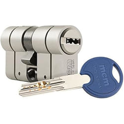 Cylindre de sécurité - MCM - SCX+DEN 30-30 - Antibumping - Double embrayage - Acier