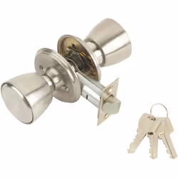 Serrure con bouton de porte de entrée 508-4-4-70 mcm bouton de porte de entrée con cylindre por l'extérieur et bouton libre p ...