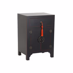 Fijalo Meti_MB170072, Noir, Panneaux MDF, 450 mm, 340 mm, 660 mm