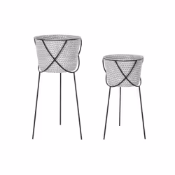 Fijalo Meti_MC192745, Métal, Gris, 370 mm, 370 mm, 820 mm