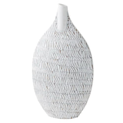 Fijalo Meti_JR195232 vase Résine Blanc