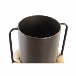 Fijalo Meti_JR196132 vase Métal Noir