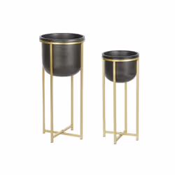 Fijalo Meti_MC205993, Métal, Noir, 280 mm, 280 mm, 650 mm