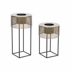Fijalo Meti_MC205995, Métal, Noir, 330 mm, 330 mm, 670 mm