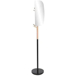 Home ESPRIT porte-manteaux Noir Naturel Bois Métal Scandi 33 x 33 x 185 cm