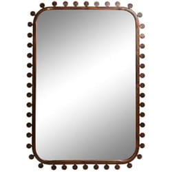 Home ESPRIT Miroir mural Noir Doré Verre Bois MDF Néoclassique 44 x 2,5 x 64 cm