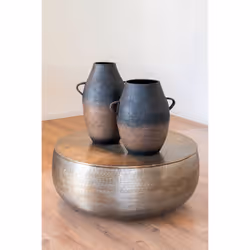 Fijalo Meti_JR209199 vase Métal Noir