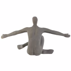 Fijalo Meti_FD209286 statue et figurine décorative Gris Résine - Vue supplémentaire 4