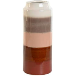 Home ESPRIT Vase Multicouleur Grès 13 x 13 x 31 cm