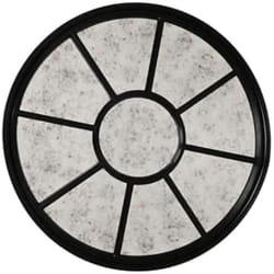 Home ESPRIT Miroir mural Noir Bois Miroir Finition vieillie 100 x 5 x 100 cm