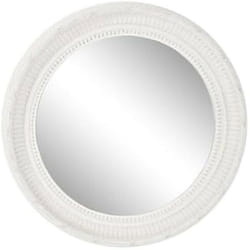 Home ESPRIT Miroir mural Blanc Bois 66 x 5 x 66 cm