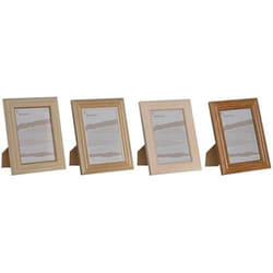 Home ESPRIT Cadre photo Multicouleur Verre polystyrène 19,2 x 1,6 x 24,2 cm (4 Unités)