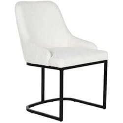 Home ESPRIT Chaise de Salle à Manger Blanc Noir 54 x 61 x 82,5 cm