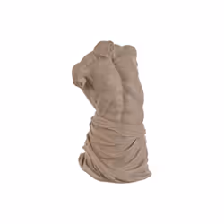 Fijalo Meti_FD212849, Marron, Résine, 170 mm, 140 mm, 290 mm