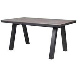 Home ESPRIT Table de Salle à Manger Gris Aluminium polystyrène 160 x 90 x 77 cm