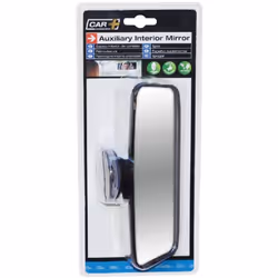 Description générale Le rétroviseur additionnel intérieur à ventouse de 180x60mm est un accessoire universel conçu pour améli ...