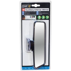 Carplus - Retroviseur additionnel interieur a ventouse 180x60mm Multicouleur