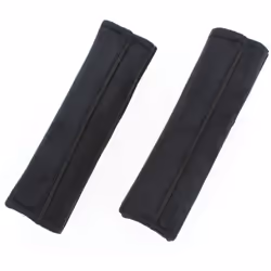 2 Fourreaux noirs de ceinture de securite 2 Fourreaux noirs de ceinture de securite