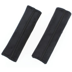 Carplus - 2 Fourreaux noirs de ceinture de securite