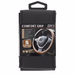 Couvre volant comfort grip S 35-36 cm - noir Ajustement parfait Facile d'installation