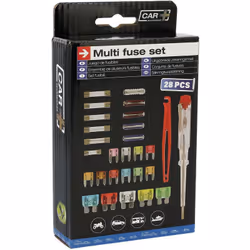 Boite De Fusibles + Accessoires 28 Pieces dont 10A Boite De Fusibles + Accessoires 28 Pieces dont 10A
