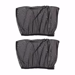 Ce lot de 2 pare-soleils chaussettes extensibles pour voiture vous permet de protéger vos passagers des rayons du soleil et d ...