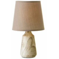 Lolahome - Lampe en céramique 28 cm