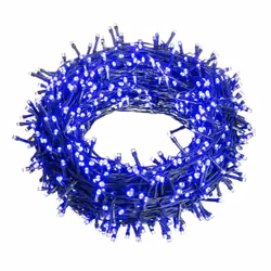 Vous voulez donner une touche d'originalité à votre maison ? Vous y arriverez grâce au Guirlande lumineuse LED 25 m Bleu Blan ...