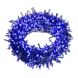 Lolahome - Guirlande lumineuse led 25 m Bleu Blanc 6 w Noël